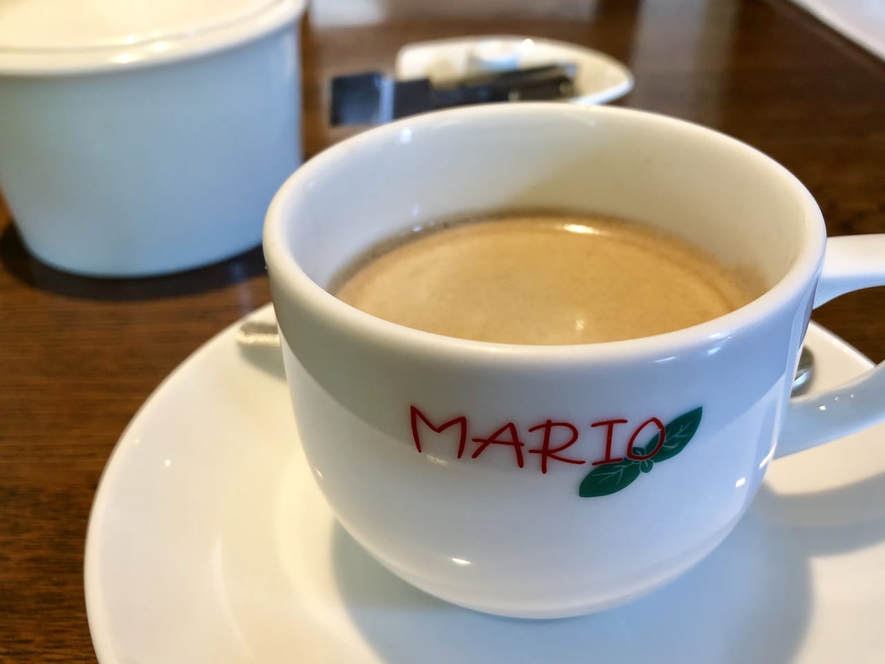 レストランマリオのコーヒー
