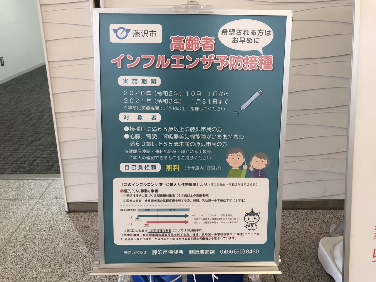 堺 市 インフルエンザ 予防 接種