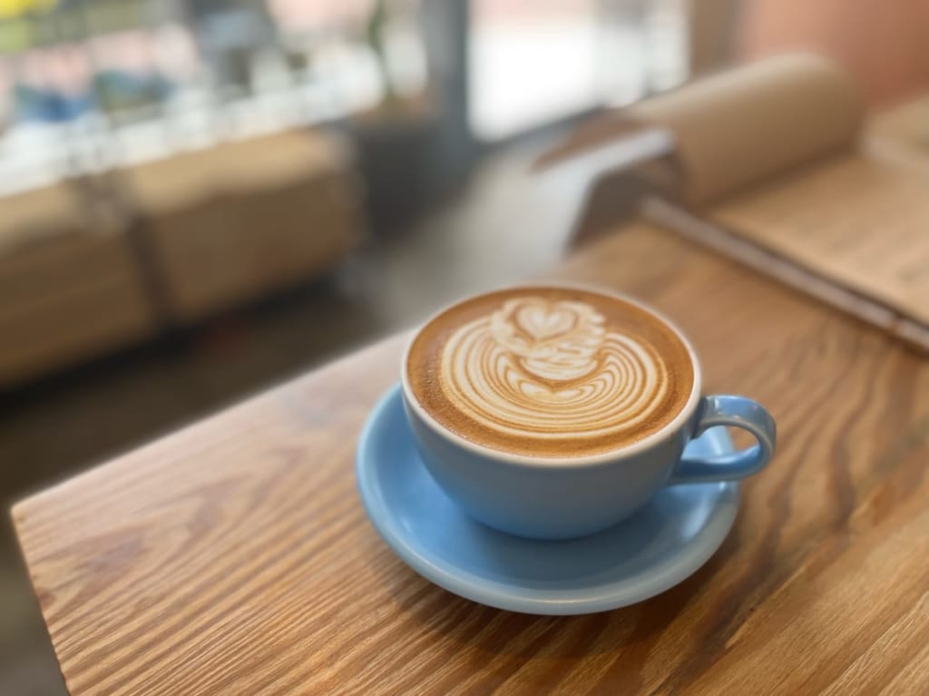 Cafe&gin monoのカフェラテ