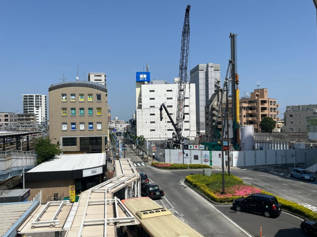 2023年辻堂駅南口再開発の様子