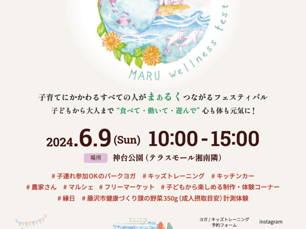 MARUwellnessfestivalポスター