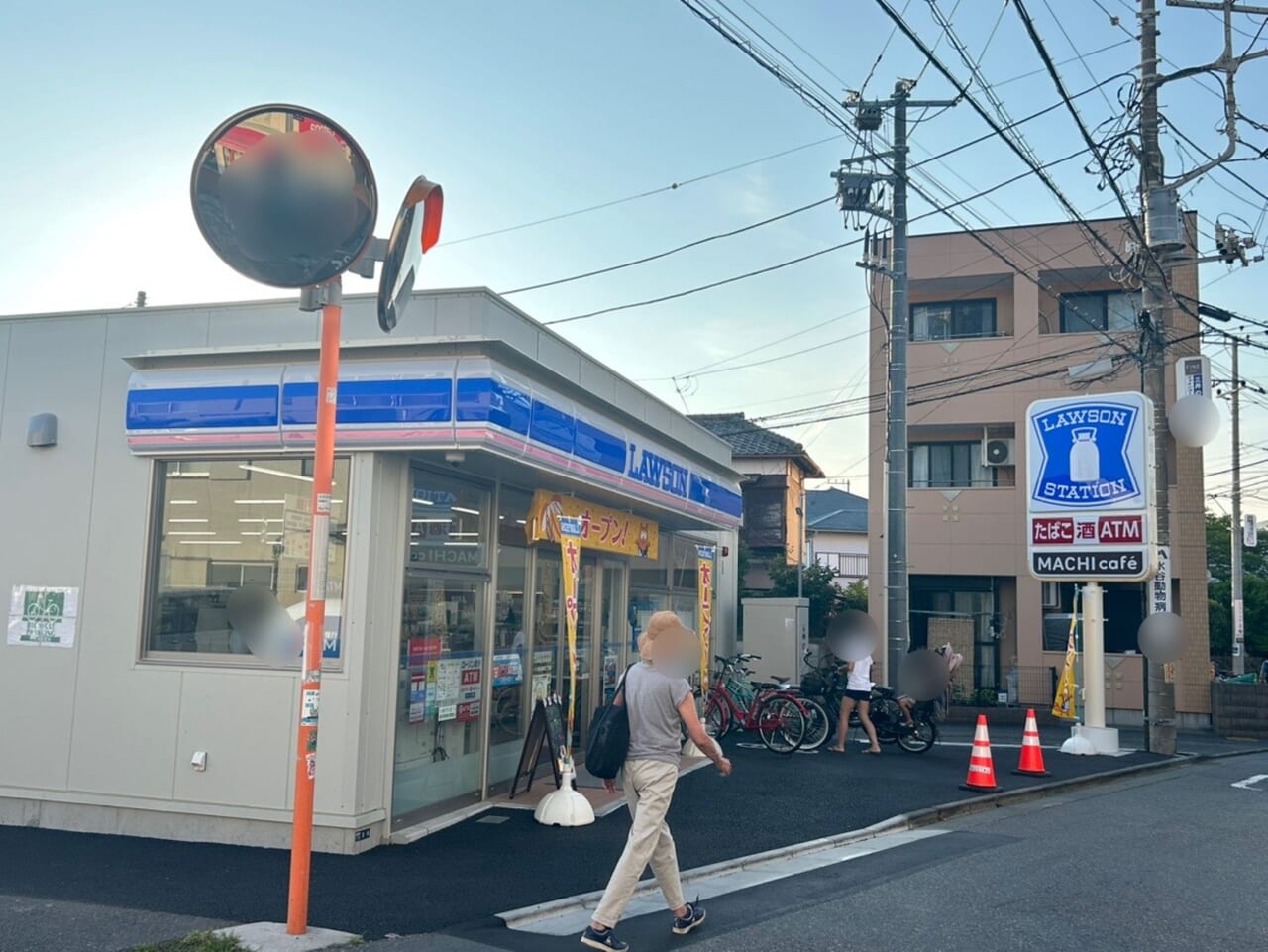 ローソン鵠沼海岸三丁目店外観