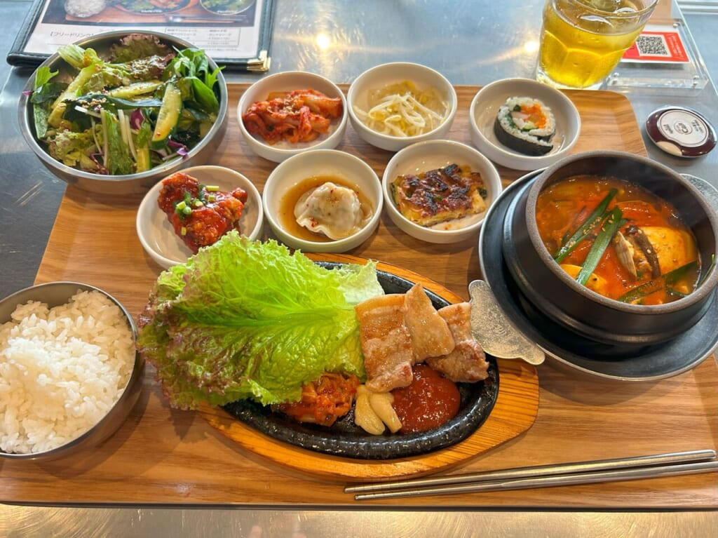 豚まるスペシャル韓定食