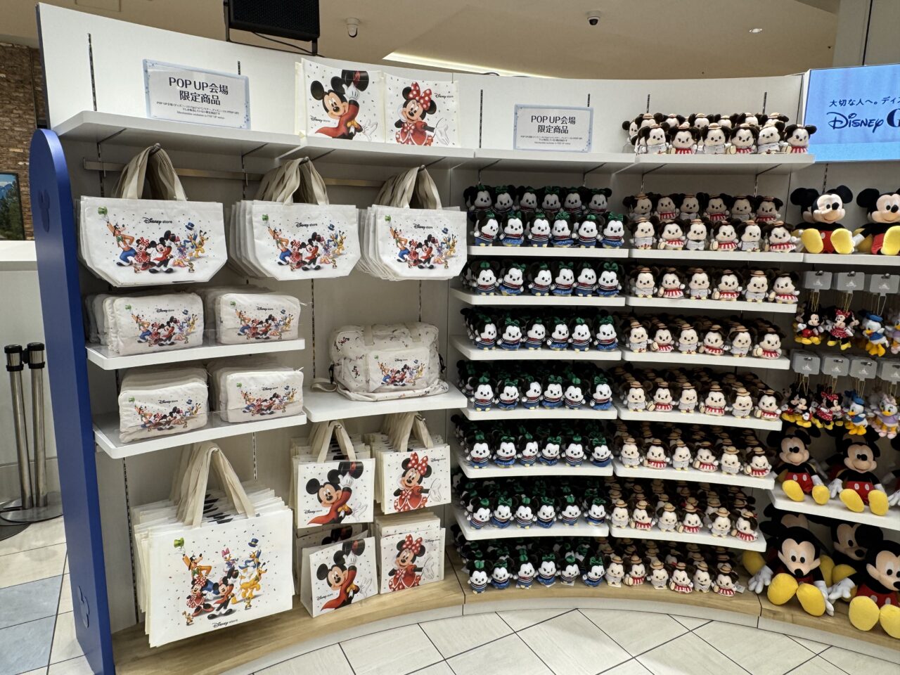 【藤沢市】テラスモール湘南にディズニーストアの期間限定ポップアップ「Disney store.jp Japan Tour」が10月16日にオープンしました！ 神奈川限定やポップアップ限定アイテムの販売、ミッキーマウスのフォトスポットも♪