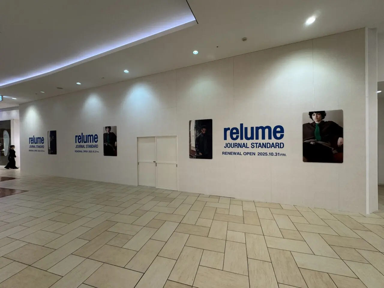 「JOURNAL STANDARD relume」リニューアルオープン