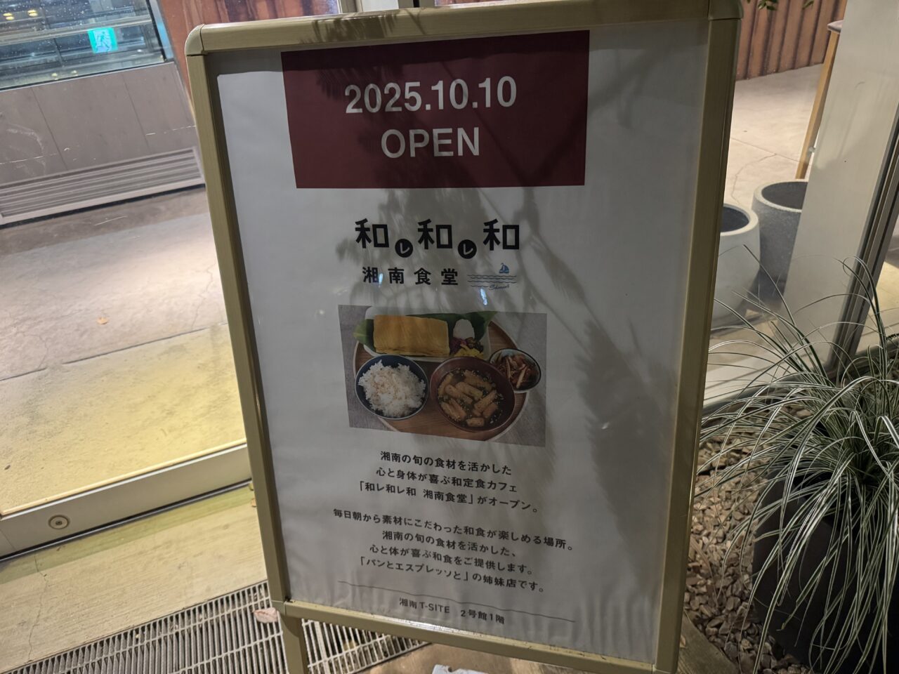 和レ和レ和 湘南食堂オープン