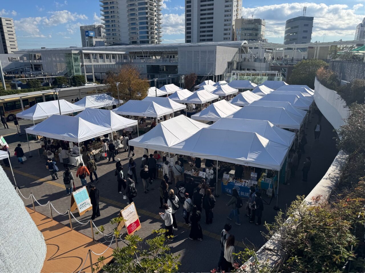 【藤沢市】約100店が集結！ テラスモール湘南で楽しむ冬のマルシェ「C Side Marche」が1月24日・25日に開催されます♪