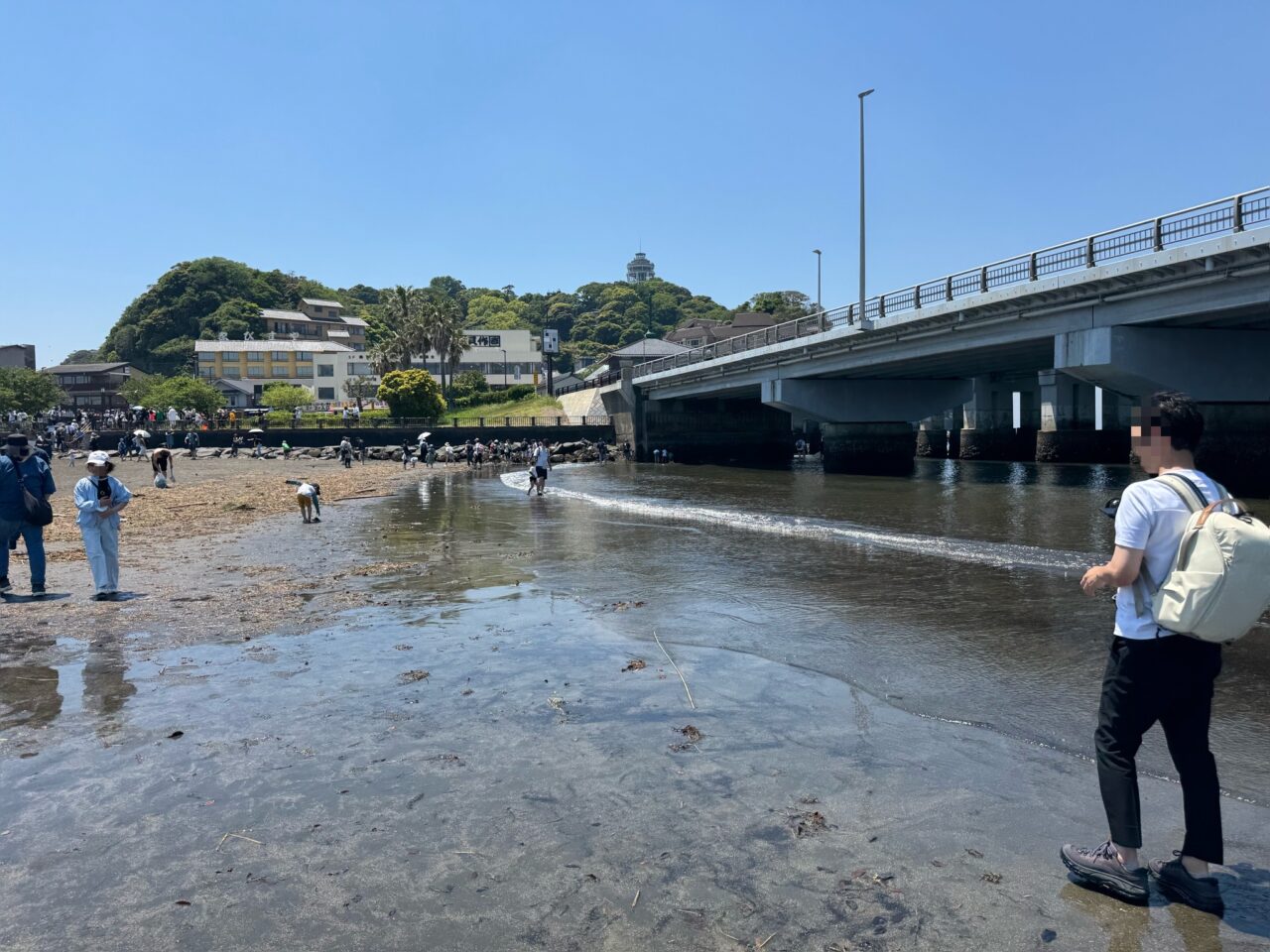 【藤沢市】6月14日~18日は5日間連続で江の島トンボロ出現予想日です! 上陸階段も開放予定! “海の道”を歩ける貴重なチャンスです♪