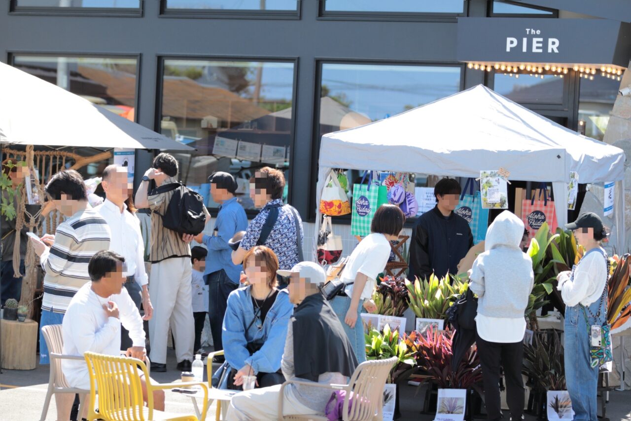 【藤沢市】5月の初開催時も大盛況！ 本鵠沼の「The PIER」で7月4日に朝市「The PIER MARKET」が開催されます。“小さな特別”に出会える朝のマーケット♪